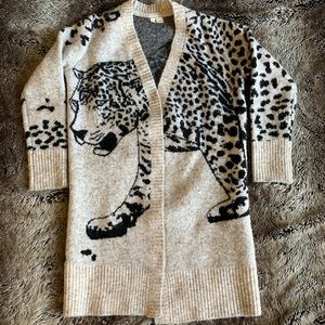 Moth leopard sweater